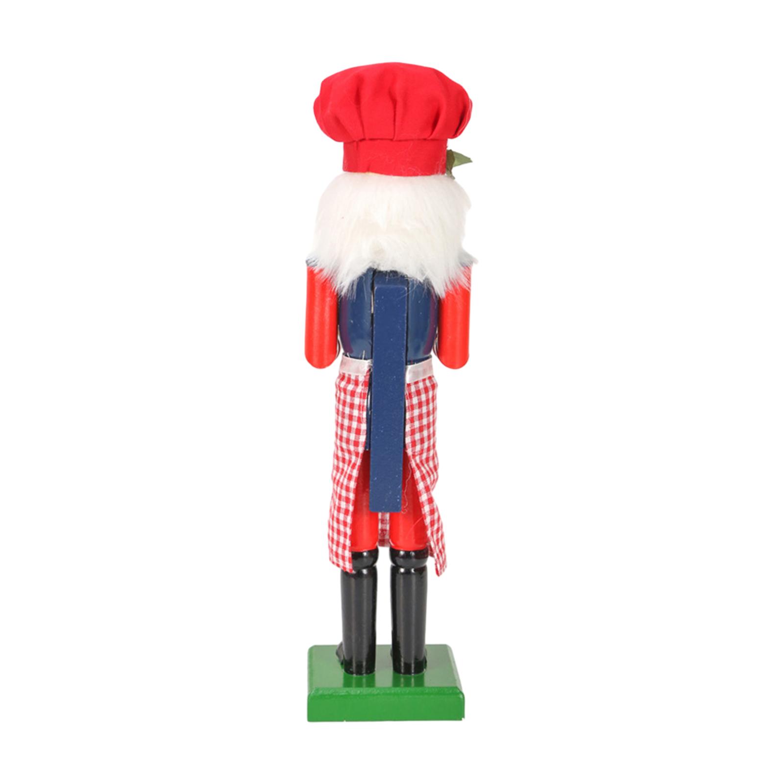 Nutcracker Figurine - 36 cm Drewniana figurka łamacza orzechów,