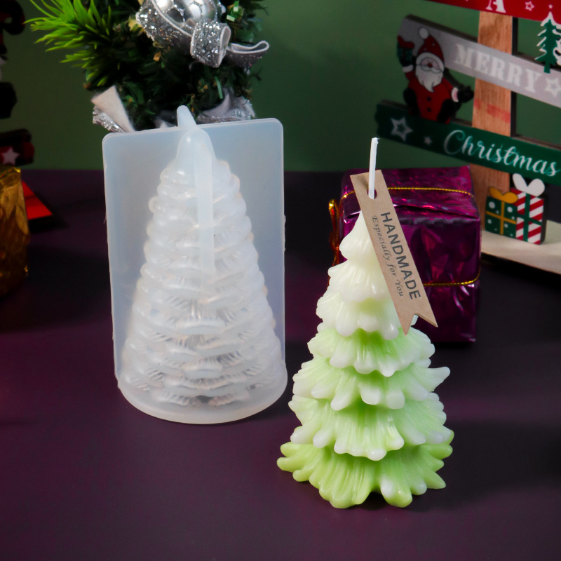DIY stożek choinka żywica epok – Holiday Candle Set recenzja i cena
