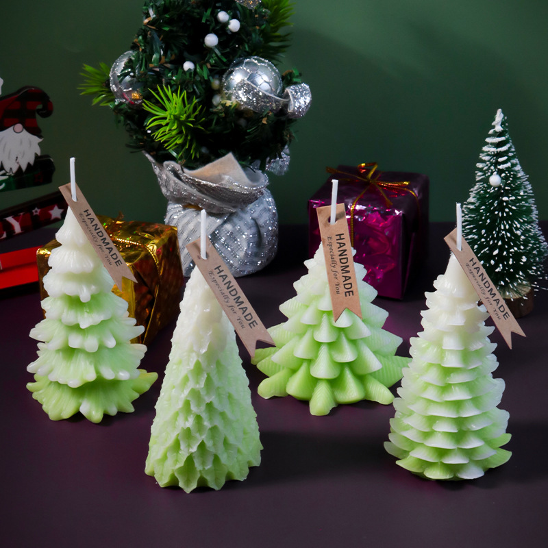DIY stożek choinka żywica epok – Holiday Candle Set recenzja i cena