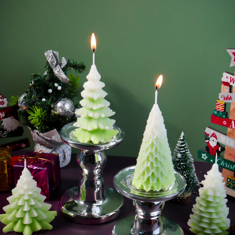 DIY stożek choinka żywica epok – Holiday Candle Set recenzja i cena