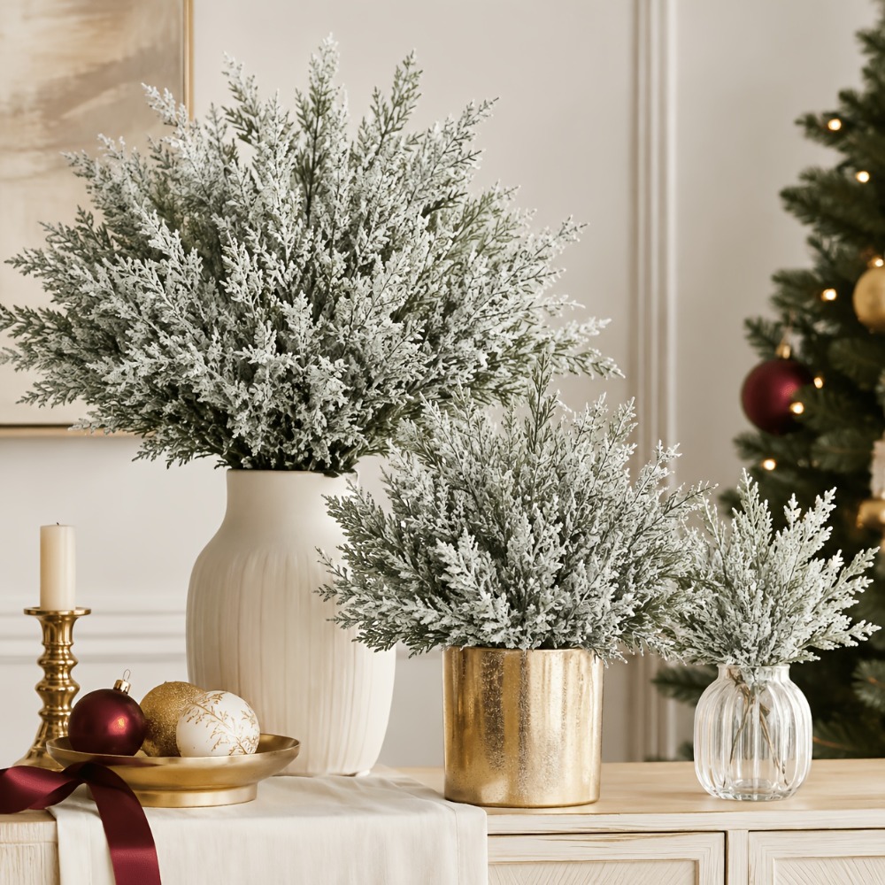 30 szt. Realistyczne, szronion – Christmas Tree Artificial recenzja i cena