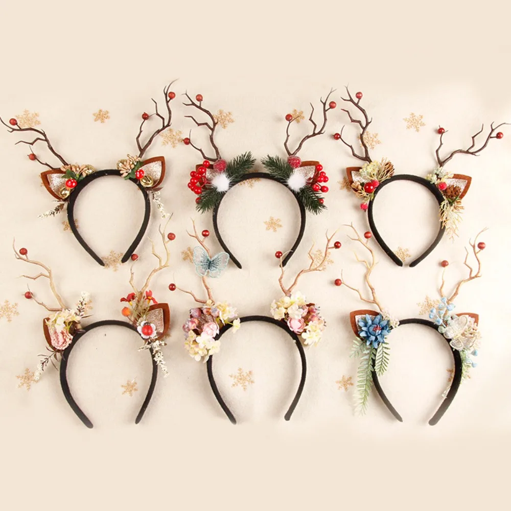 Świąteczna opaska do włosów z  – Reindeer Antlers Headband recenzja i cena