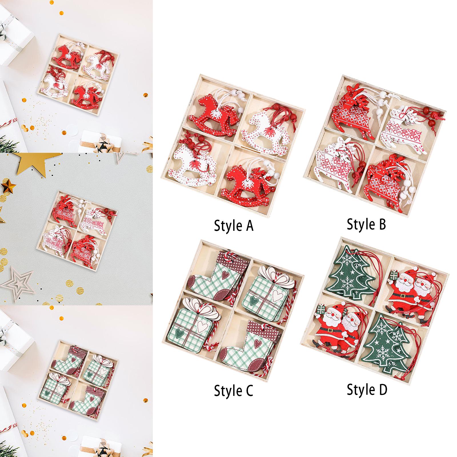 Drewniana, ręcznie polerowana, – Christmas Stocking Hanging recenzja i cena