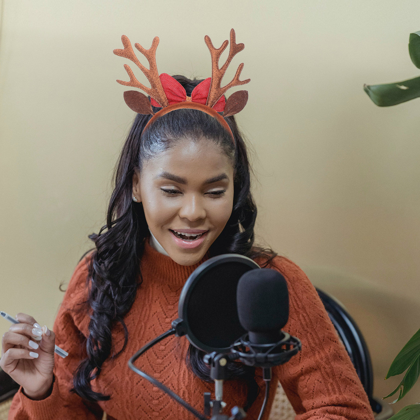 Dziecięca opaska na głowę z ro – Reindeer Antlers Headband recenzja i cena