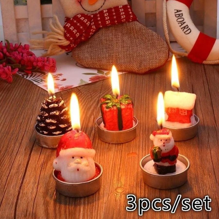 Zestaw 3 Świątecznych Świeczek – Holiday Candle Set recenzja i cena