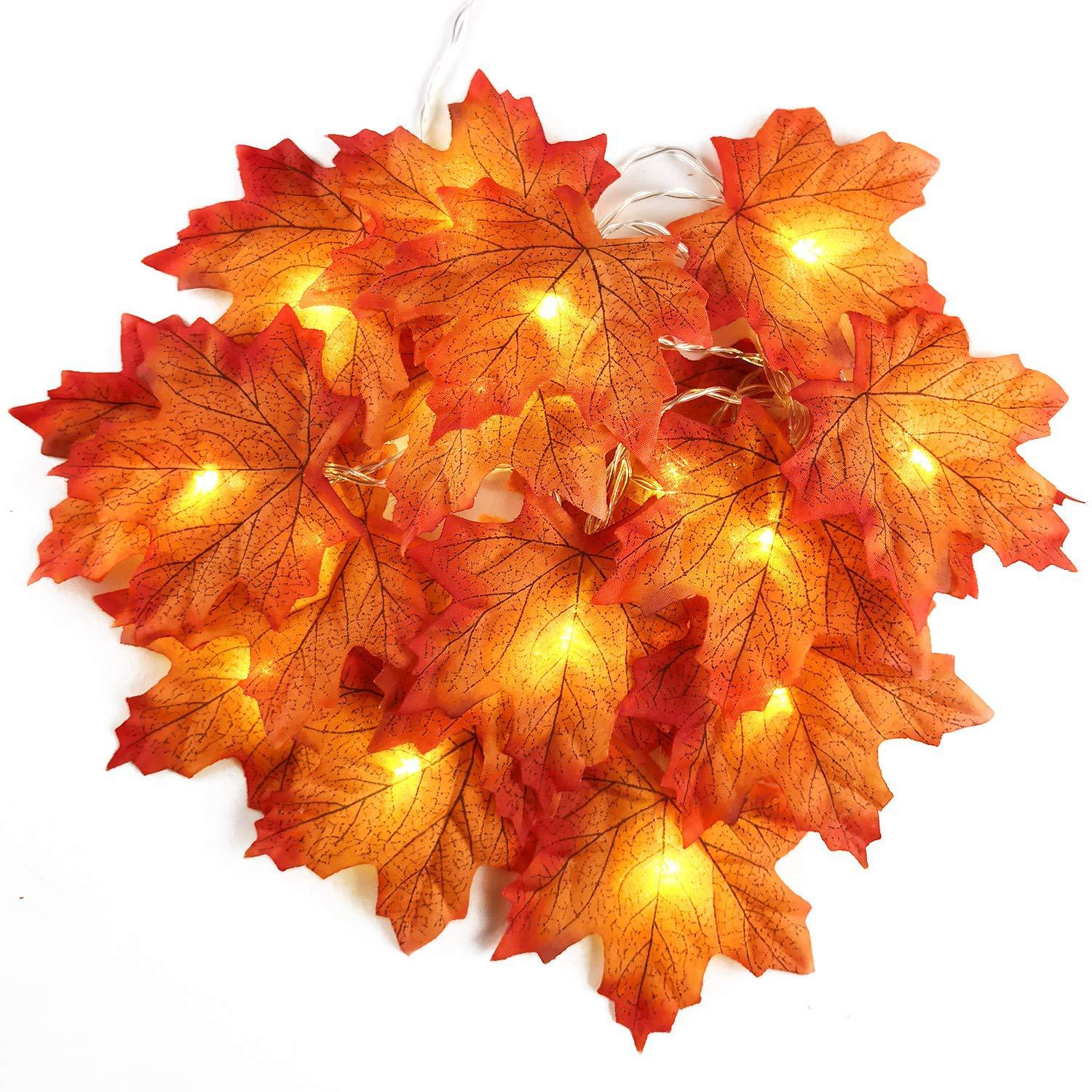 2/3/6M sztuczny liść klonu liś – Led Fairy String Lights recenzja i cena