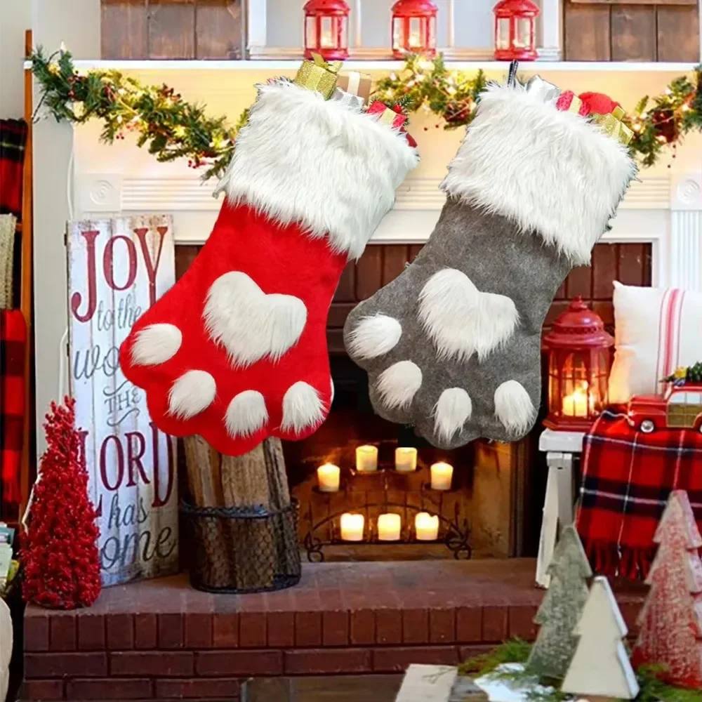 Świąteczne skarpety z nadrukie – Christmas Stocking Hanging recenzja i cena