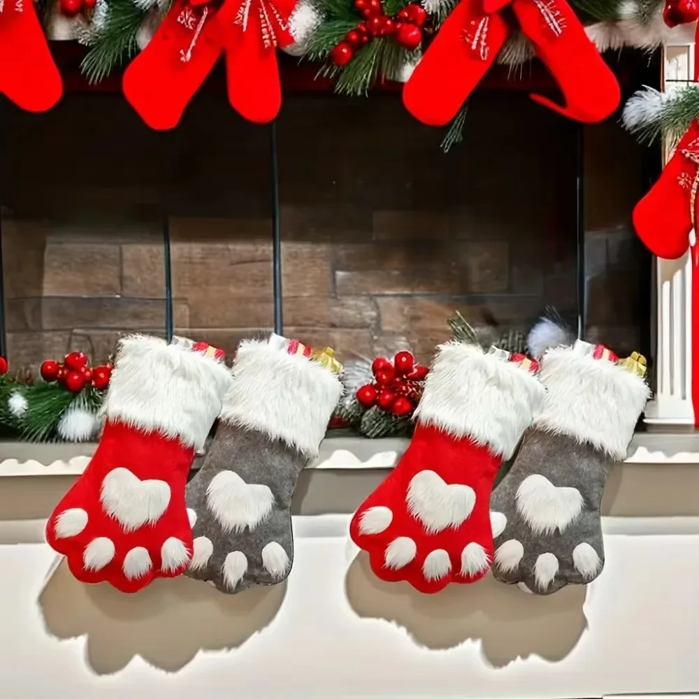 Świąteczne skarpety z nadrukie – Christmas Stocking Hanging recenzja i cena