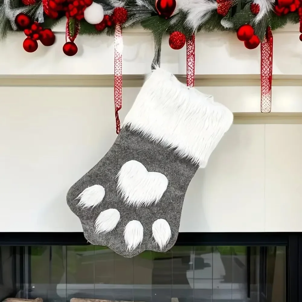Świąteczne skarpety z nadrukie – Christmas Stocking Hanging recenzja i cena