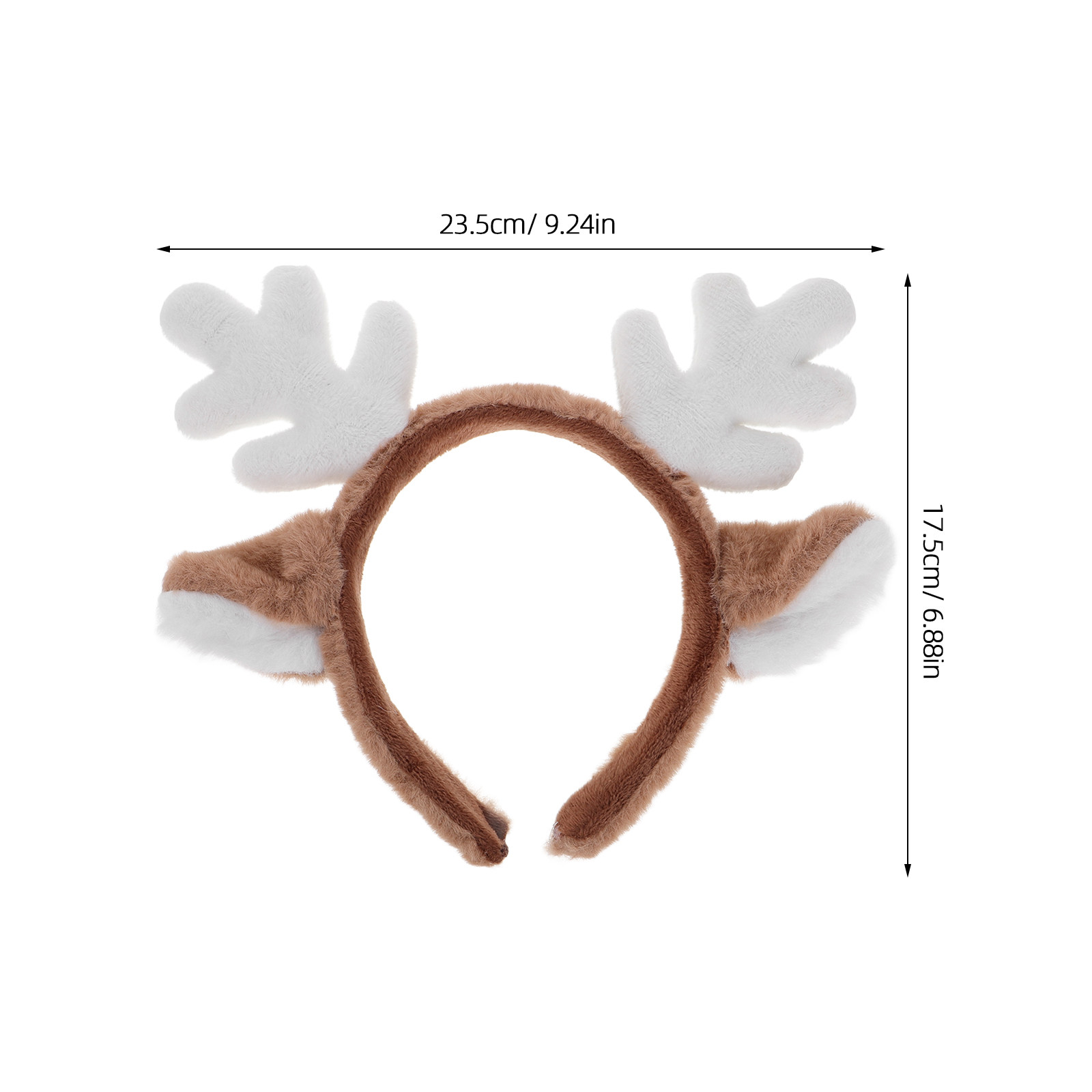 Opaska z rogami jelenia, uszy  – Reindeer Antlers Headband recenzja i cena