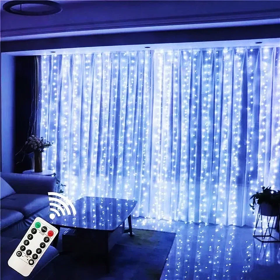 Kurtyna świetlna LED, zasilana – Led Fairy String Lights recenzja i cena
