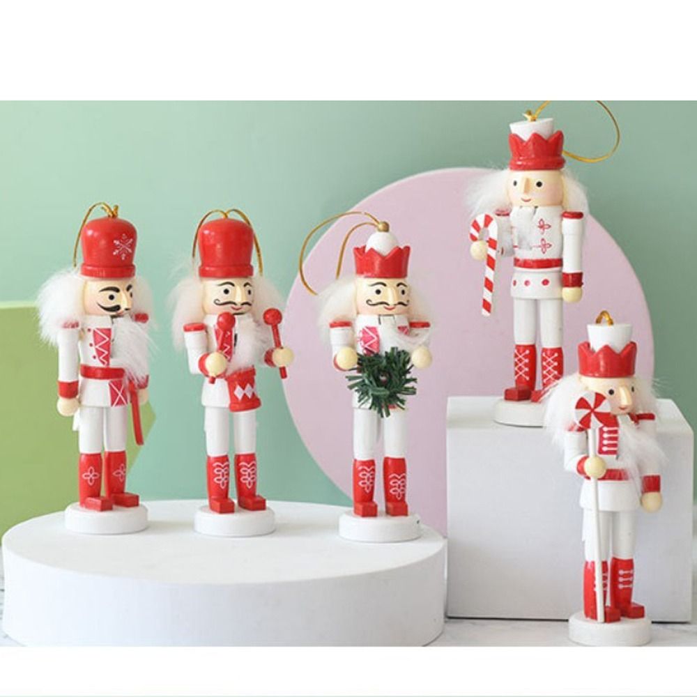 5 SZT. Ręcznie Rysowane Figurk – Nutcracker Figurine recenzja i cena