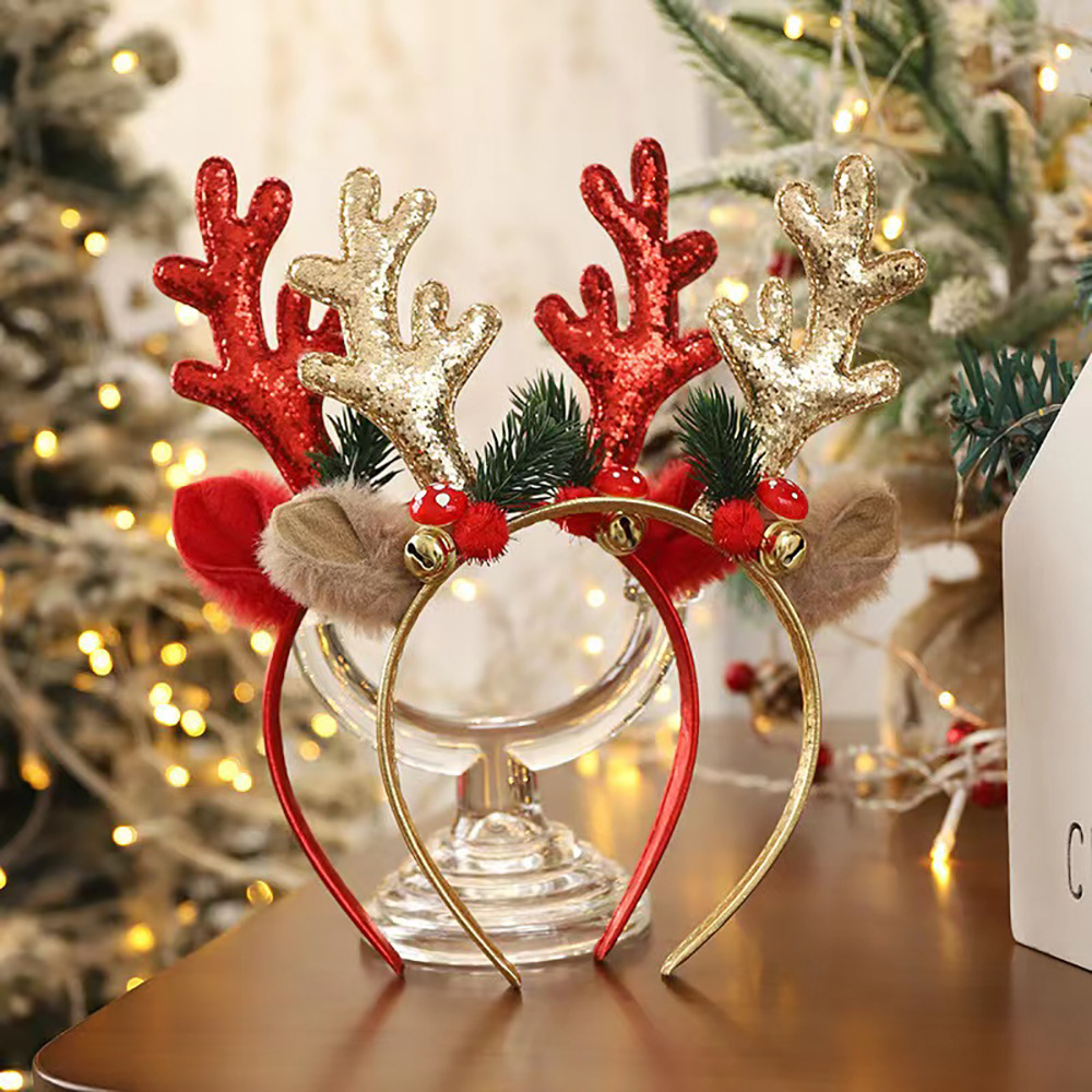 Świąteczna opaska do włosów z  – Reindeer Antlers Headband recenzja i cena