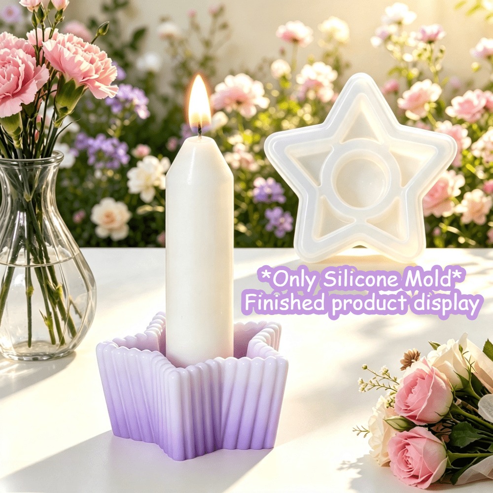 Kwadratowa forma silikonowa na – Holiday Candle Set recenzja i cena